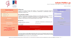 Desktop Screenshot of achatspublics49.org