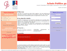 Tablet Screenshot of achatspublics49.org